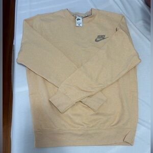 Nike light orange Crewneck Sweater